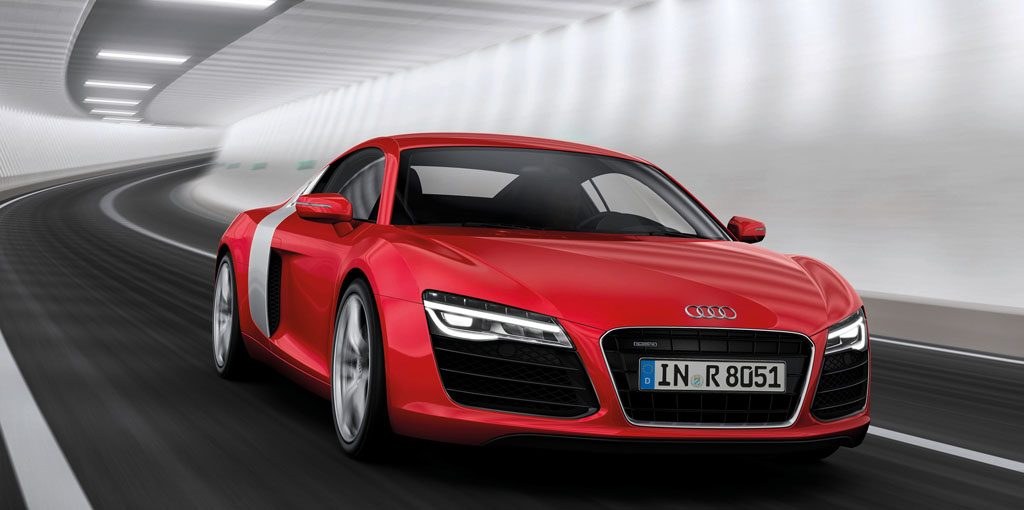Audi R8/Fahraufnahme