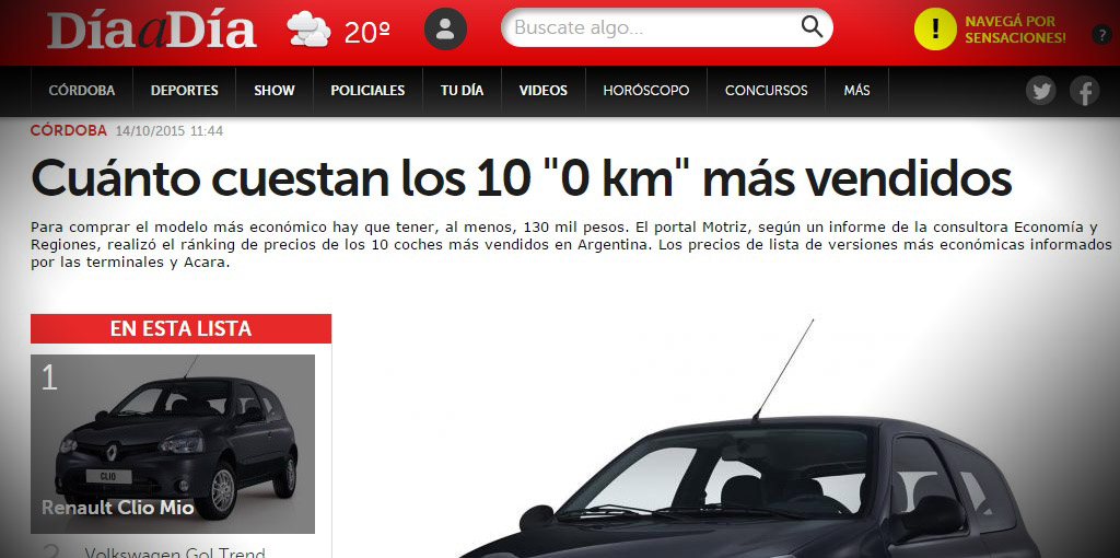 cita Día a Día Córdoba