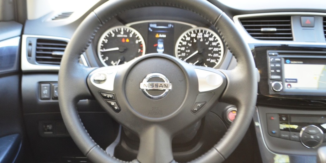 Nissan sentra interior