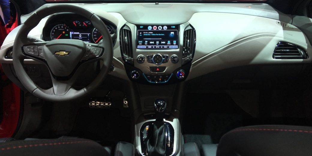 Chevrolet Cruze ss interior