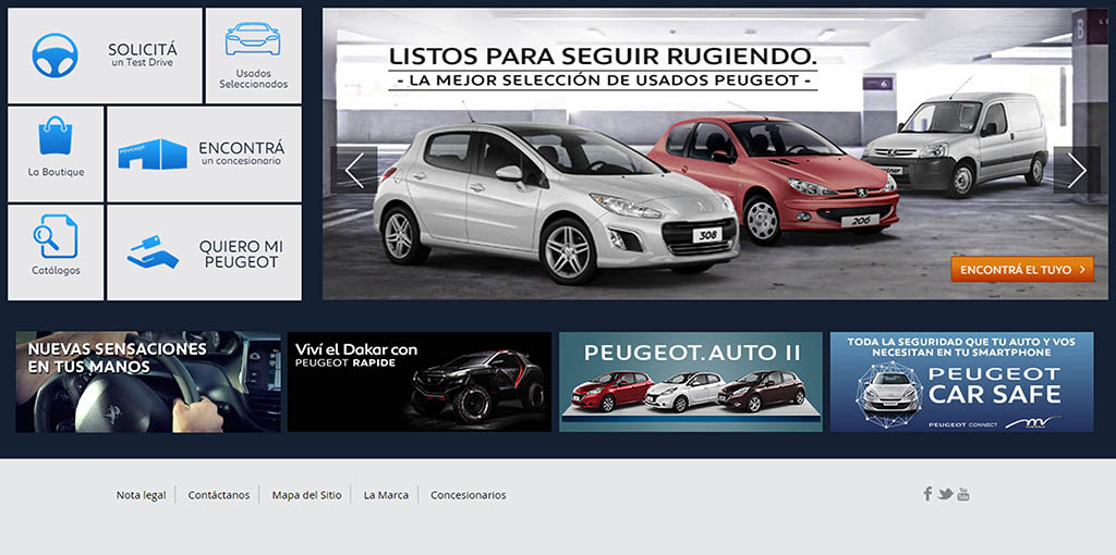 Sitio peugeot