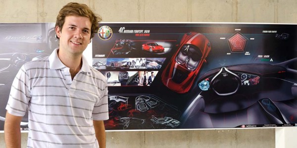 Facundo Mau y su trabajo del interior del Alfa Romeo Mito