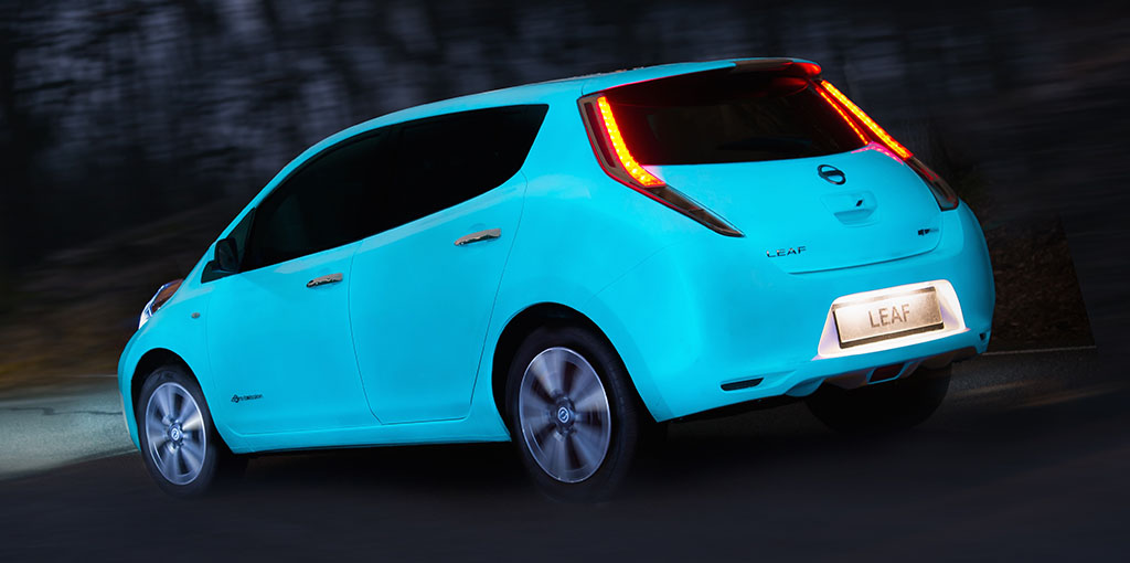 Nissan leaf oscuridad 2