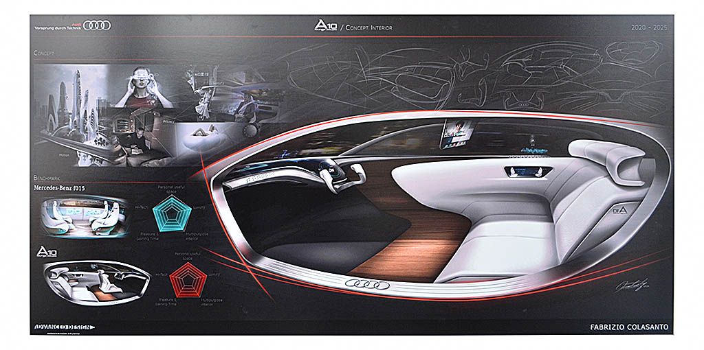 Interior modular de un futuro Audi A10