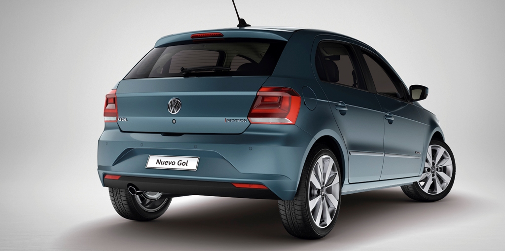 Volkswagen Gol 2016 atras