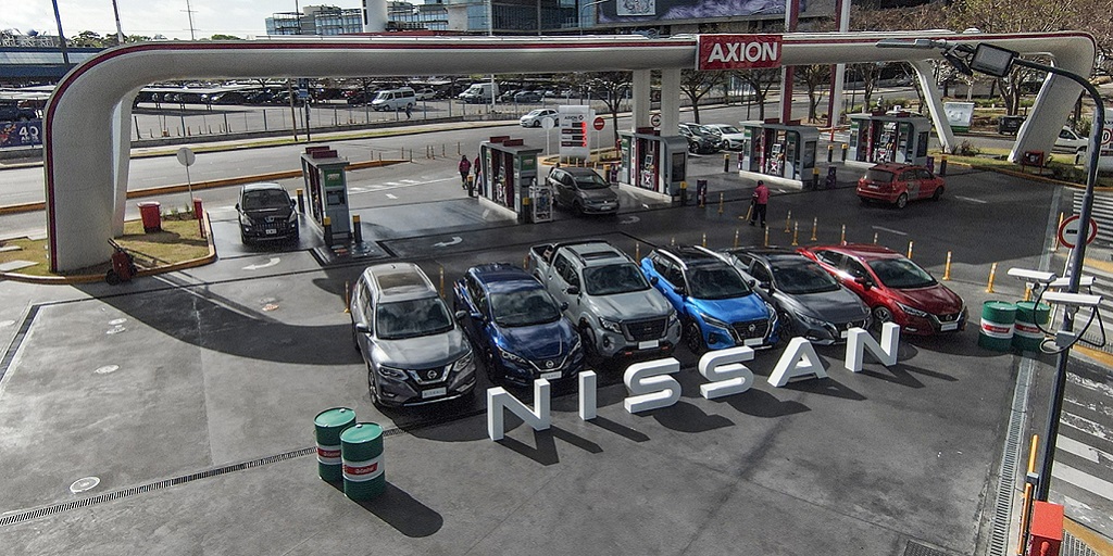 Nissan recomienda los combustibles AXION