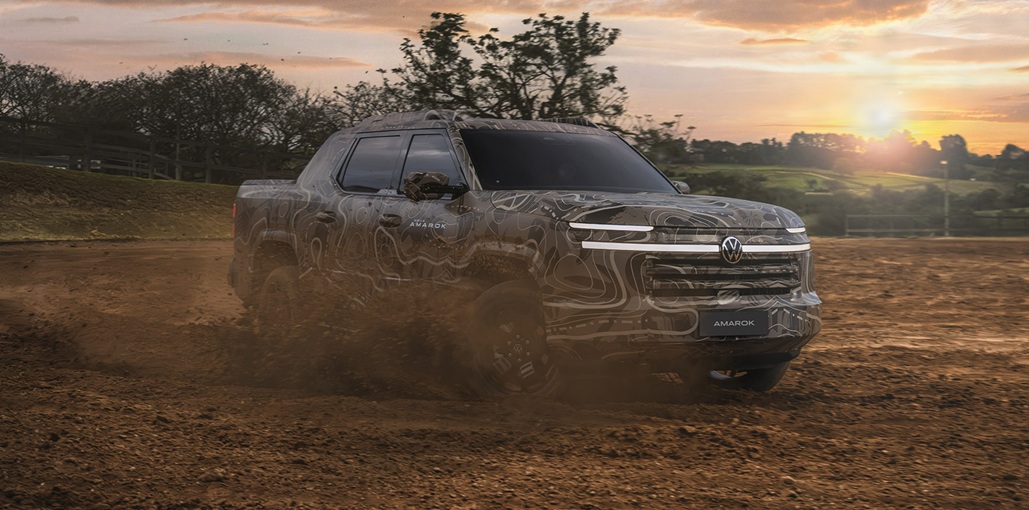 Volkswagen mostró las primera imágenes de Amarok